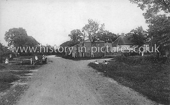 Nine Ashes Road junction Rookery Road, Nine Ashes, Essex. c.1906